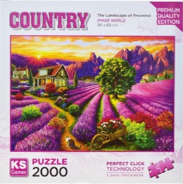 The Landscape of Provence Educational PUZZLE 2000