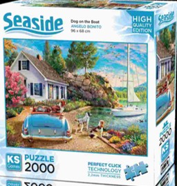 Dog On The Boat Educational PUZZLE 2000