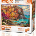 A Beautiful Day at Cinque Terre  Educational PUZZLE 4000