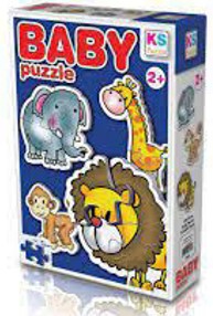 Wild Animals Educational Baby Puzzle