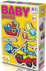TRANSPORTERS Educational BABY PUZZLE