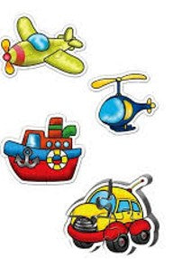TRANSPORTERS Educational BABY PUZZLE