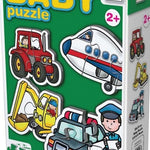 JOBS AND VEHICLES Educational BABY PUZZLE