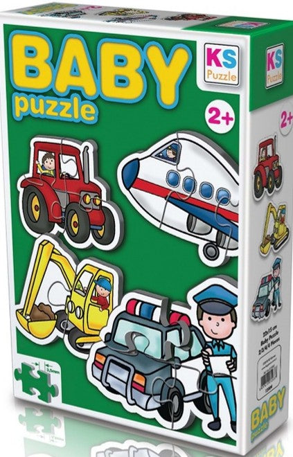 JOBS AND VEHICLES Educational BABY PUZZLE