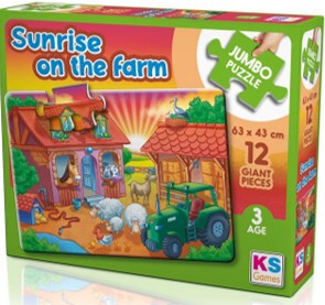 Sunrise On The Farm Jumbo Baby Puzzle