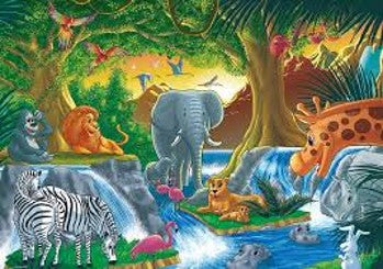 Animal in the wild Jumbo Baby Puzzle