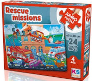 Rescue Missions Jumbo Baby Puzzle
