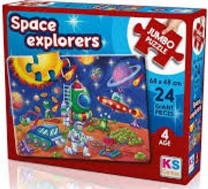 Space Explorers Jumbo Baby Puzzle