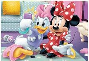MINNIE 48X34 CM Educational PUZZLE 50