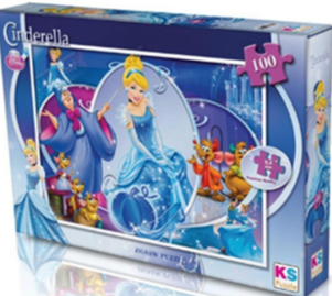 CINDERELLA  Educational PUZZLE 100