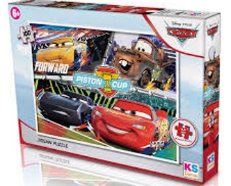 CARS Educational PUZZLE 100