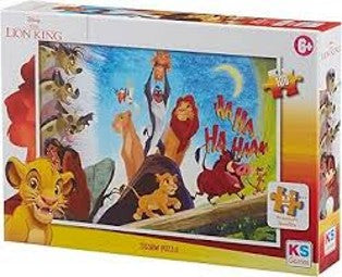 LION 48x34 cm Educational PUZZLE 
100