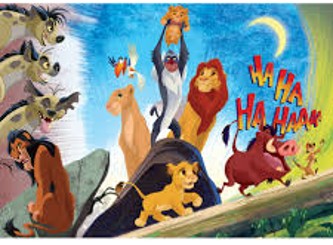 LION 48x34 cm Educational PUZZLE 
100