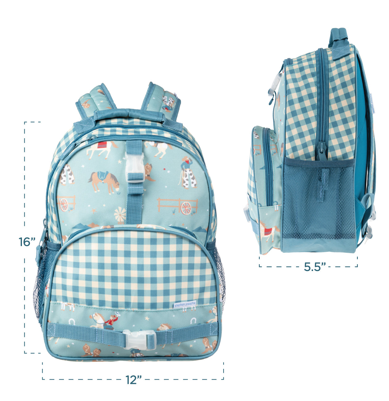 ALL OVER PRINT BACKPACK WESTERN (F22)