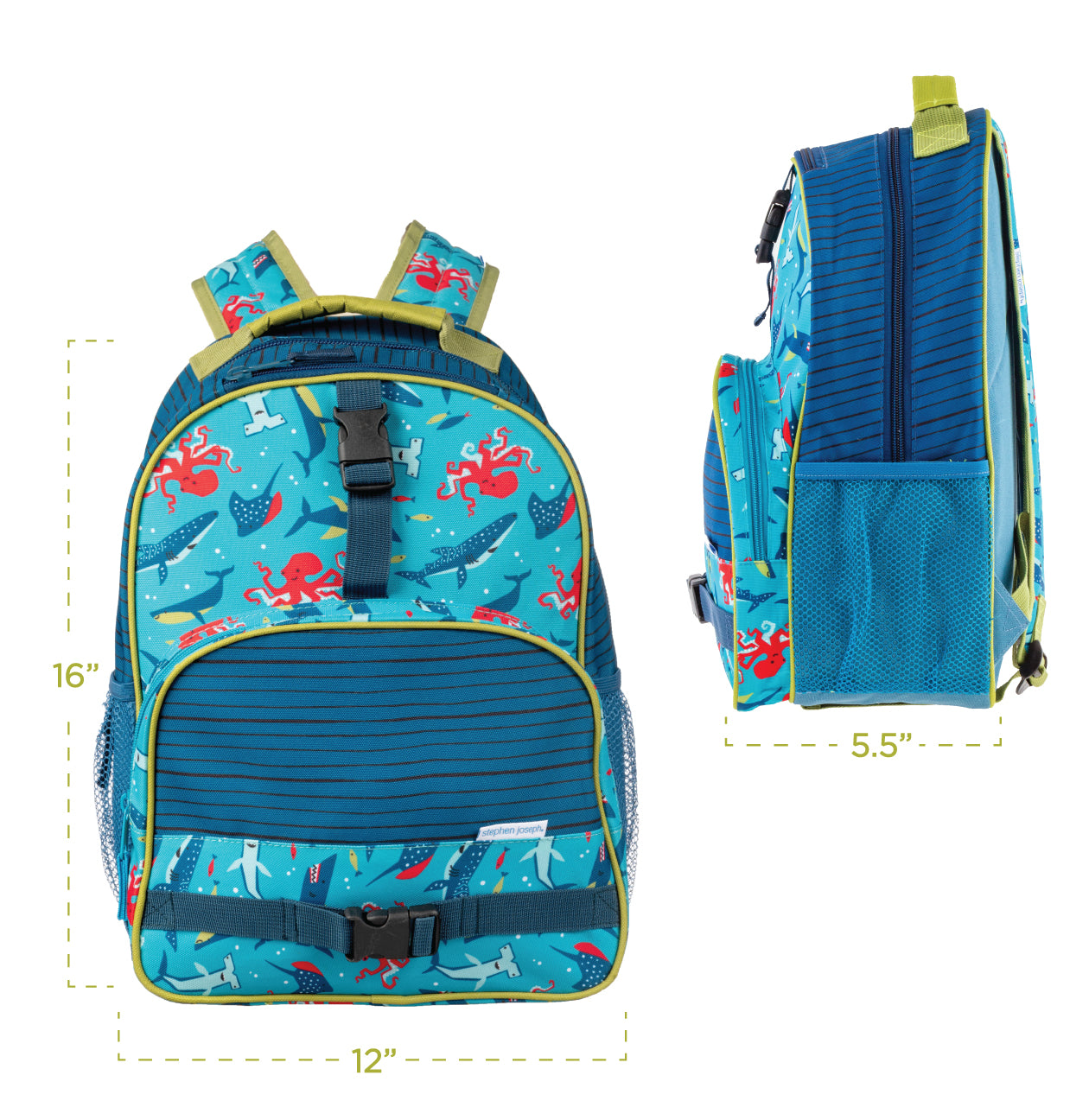 ALL OVER PRINT Backpack Shark (f20)