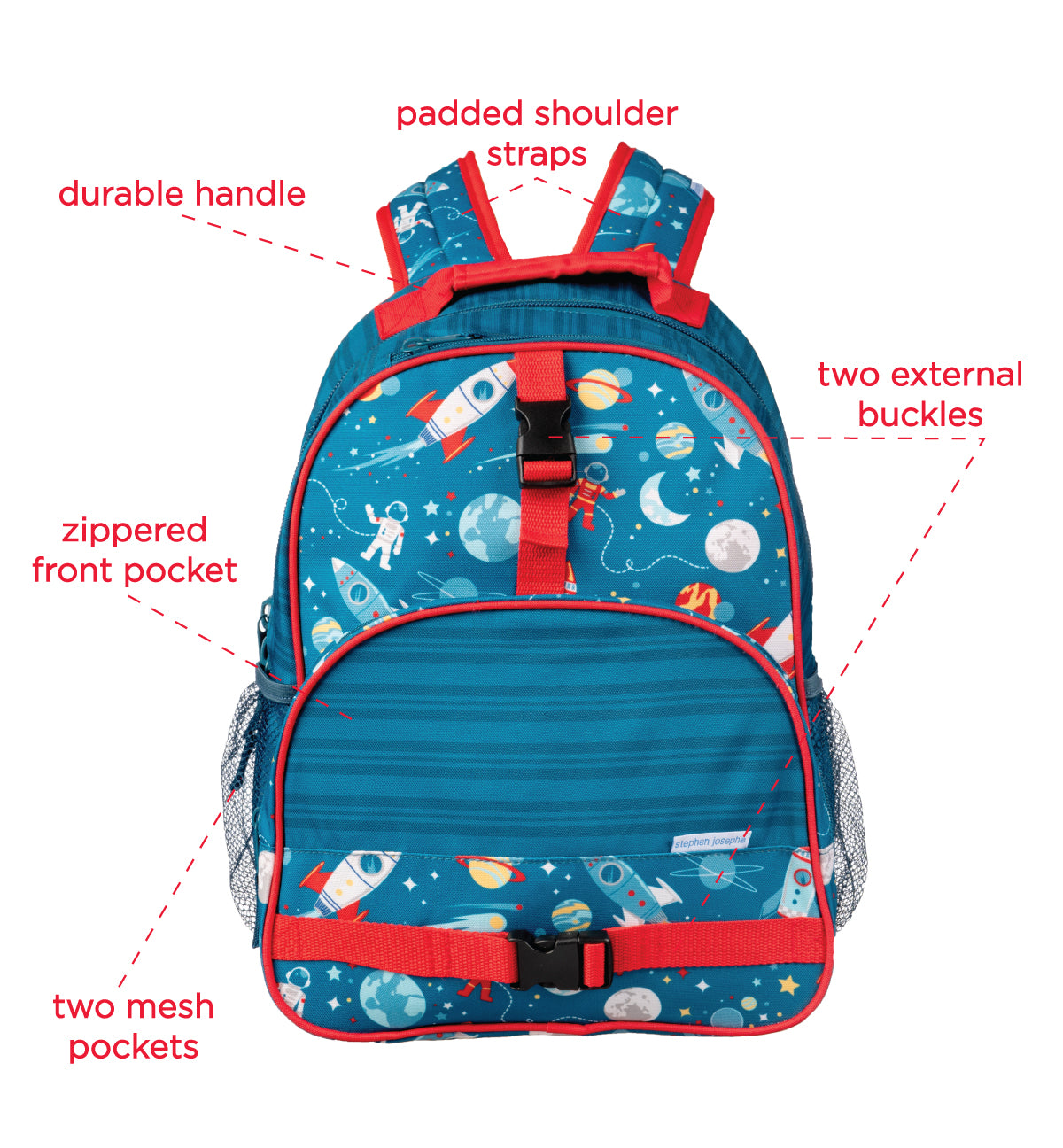 ALL OVER PRINT Backpack Space