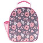 ALL OVER PRINT Lunchbox Charcoal Flower