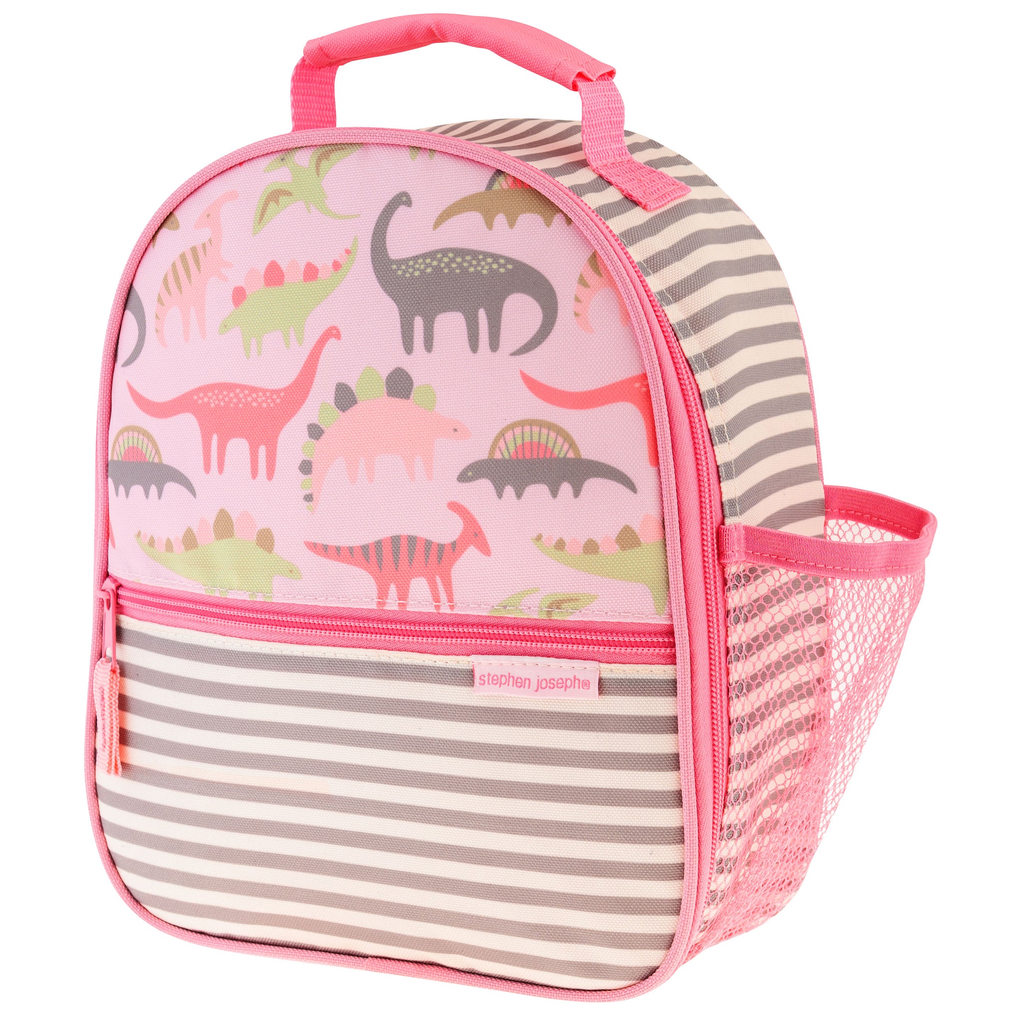 ALL OVER PRINT LUNCHBOX PINK DINO (F22)