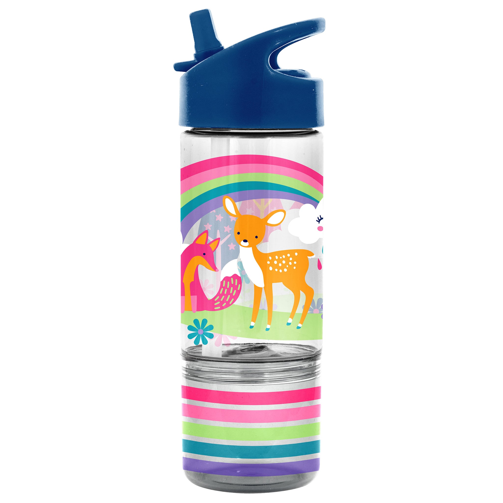 Stephen Joseph Sip And Snack Woodland Water Bottle