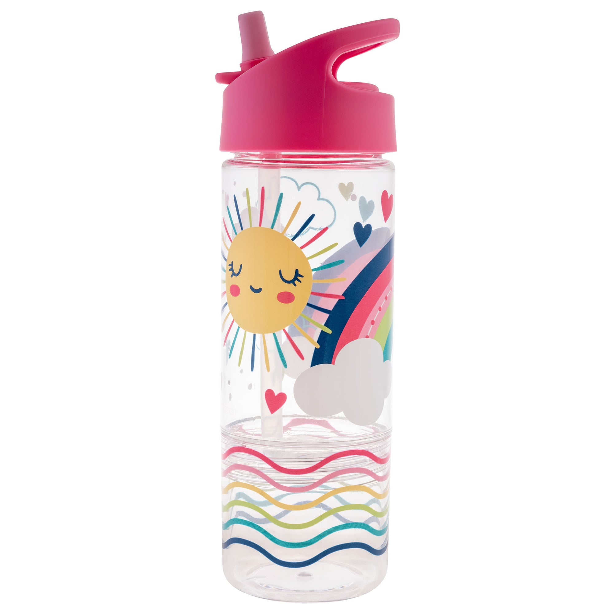 Stephen Joseph Sip And Snack Rainbow Water Bottle