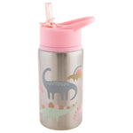 SS WATER BOTTLE PINK DINO(S23)