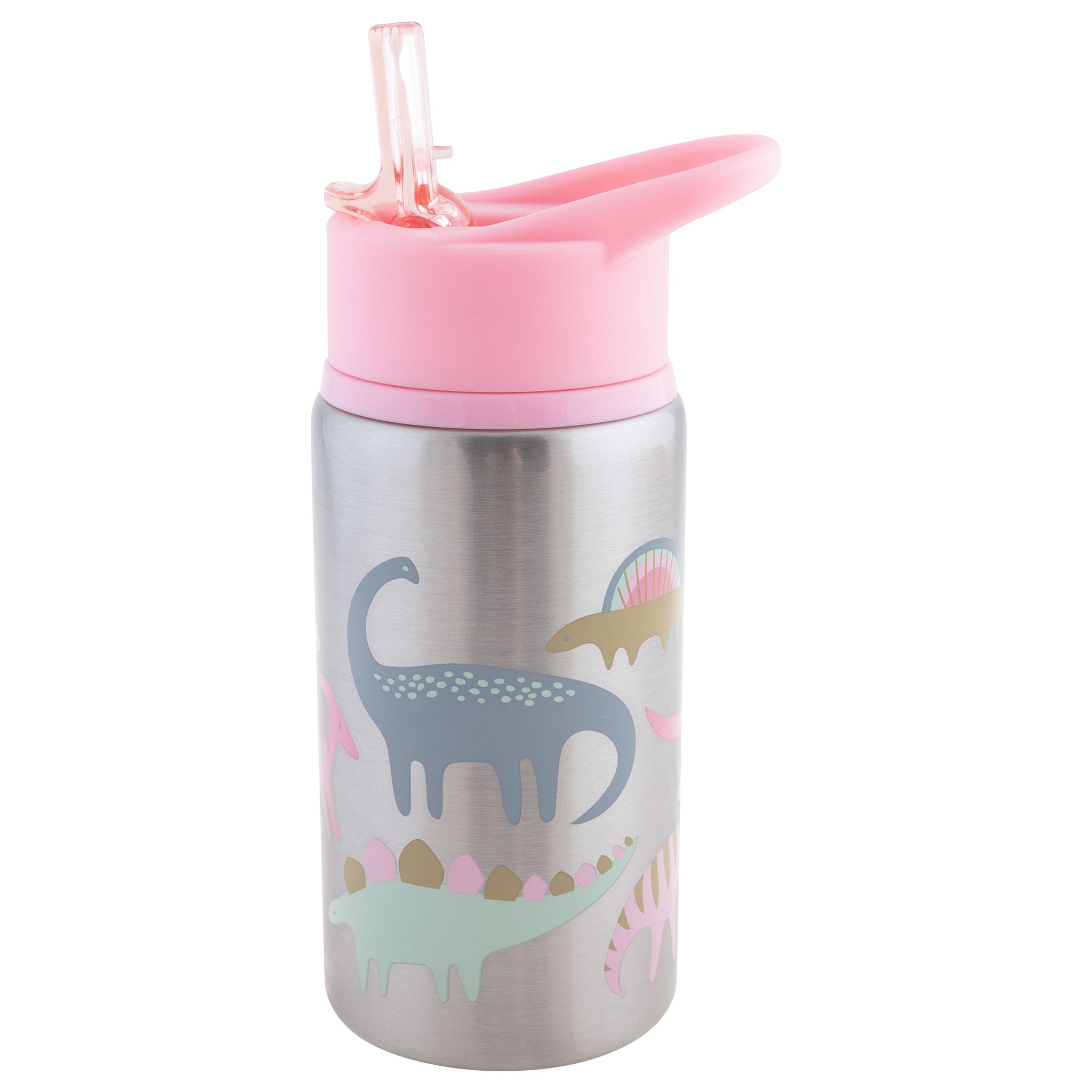 SS WATER BOTTLE PINK DINO(S23)