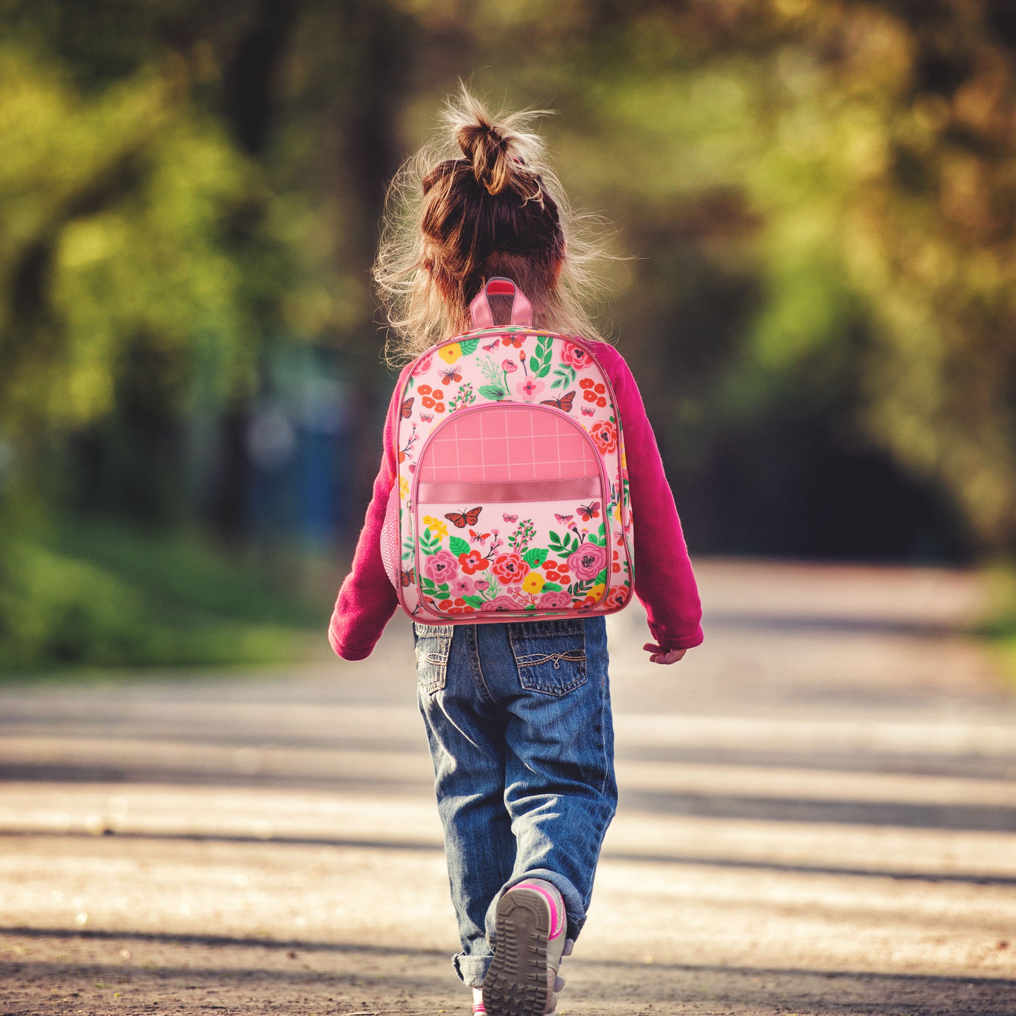 Backpacks Butterfly Floral