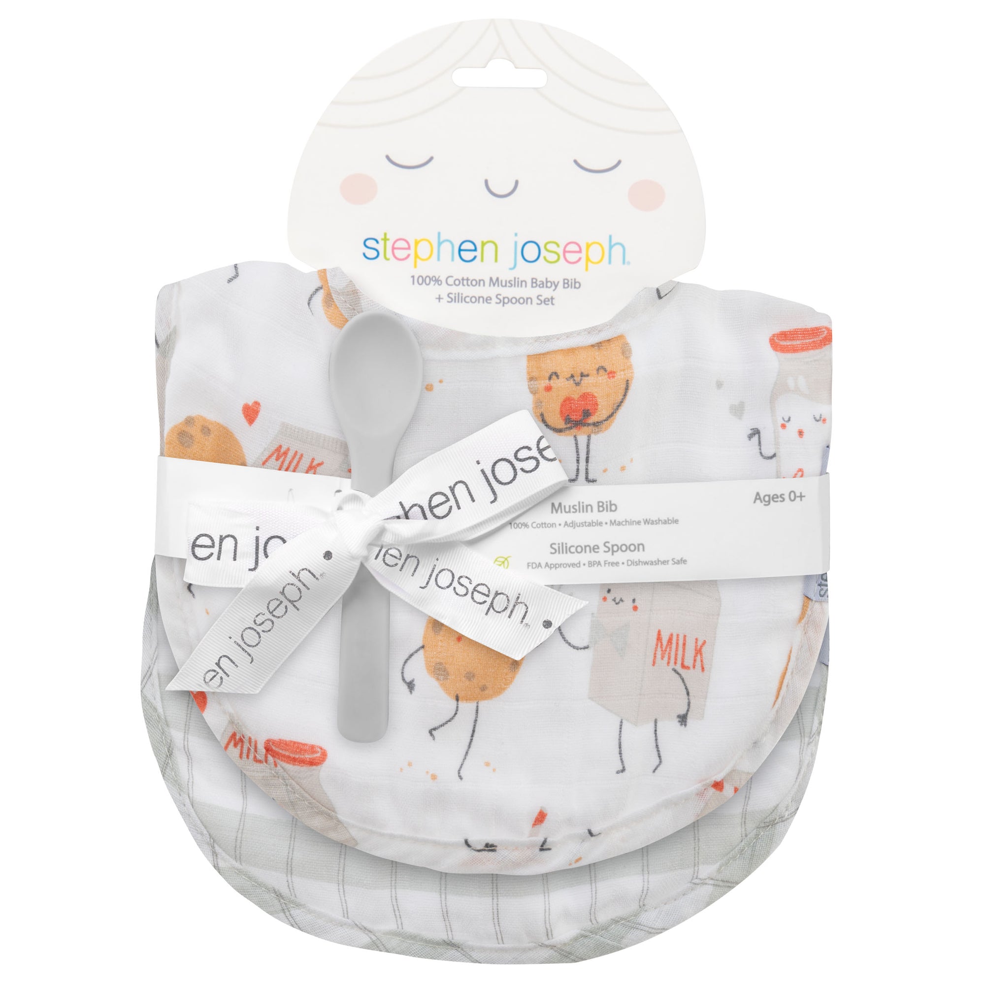 BIB SET MILK AND COOKIES(S23)