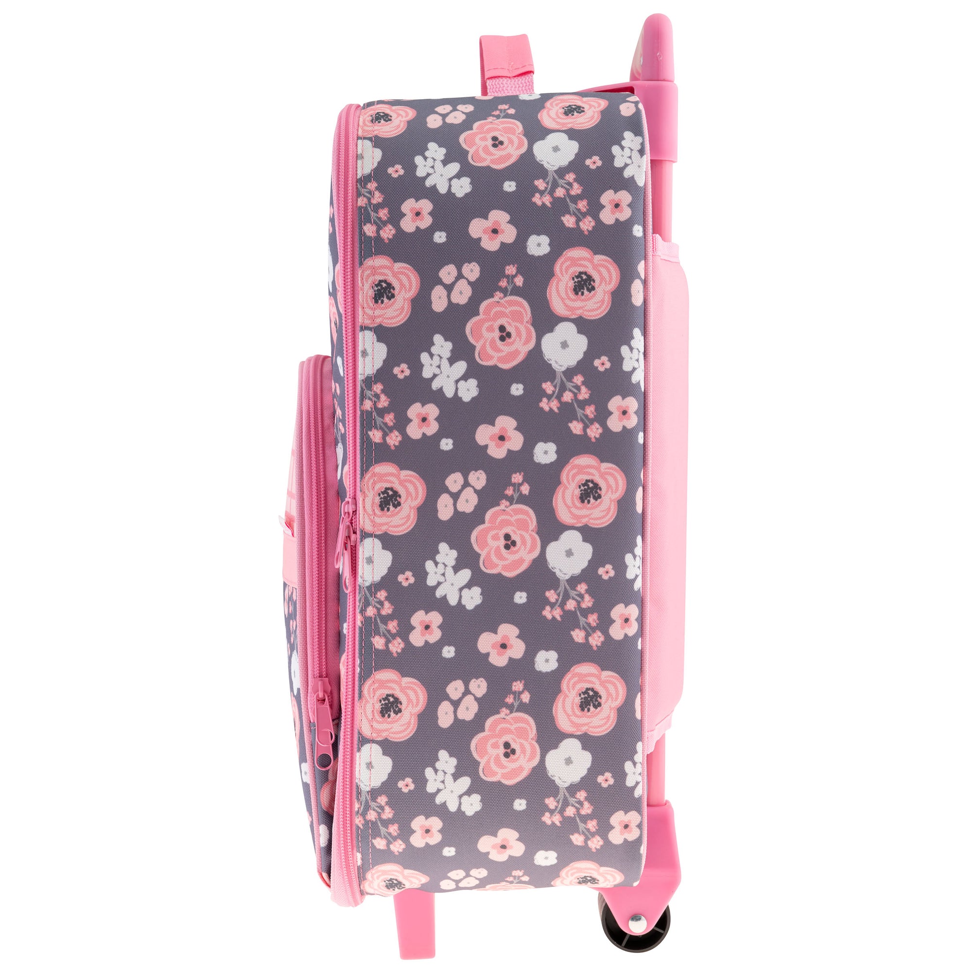 ALL OVER PRINT LUGGAGE CHARCOAL FLOWER