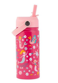 INSULATED SS BOTTLE W/HANDLE MERMAID (F24)