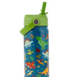 INSULATED SS BOTTLE W/HANDLE DINO (F24)