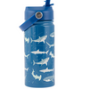 INSULATED SS BOTTLE W/HANDLE SHARK (F24)