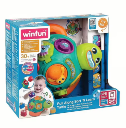 Pull Along Sort 'N Learn Turtle