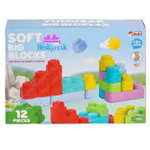 SOFT LARGE BLOCKS 12 PCS