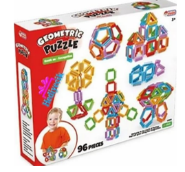 Geometric Puzzle 96 Pieces