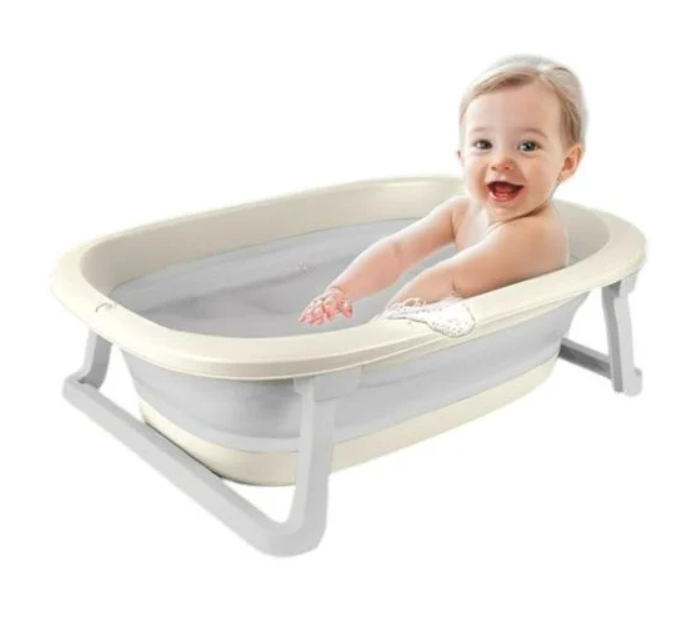 FOLDABLE BABY BATHTUB - RELAX BEIGE