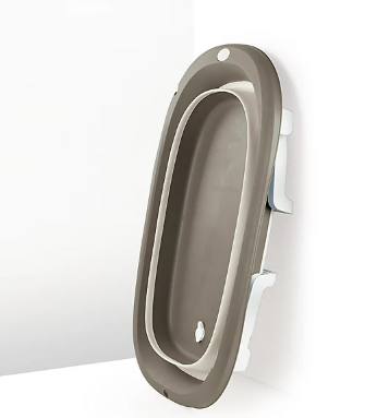FOLDABLE BABY BATHTUB - STONE GRAY