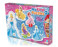 Princess My First Puzzle 4 In1