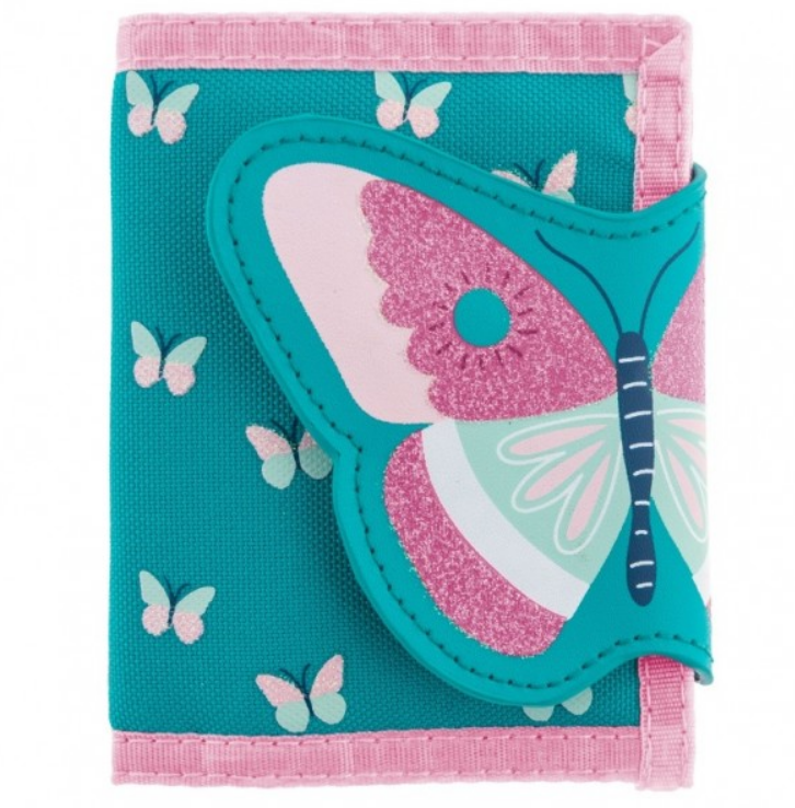 WALLET  BUTTERFLY FLORAL