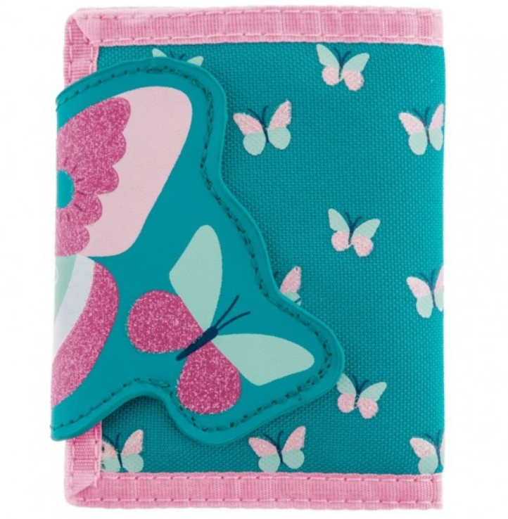 WALLET  BUTTERFLY FLORAL
