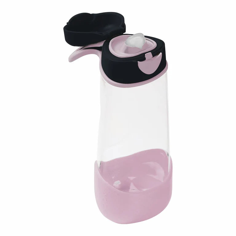 sport spout 600ml bottle - indigo rose