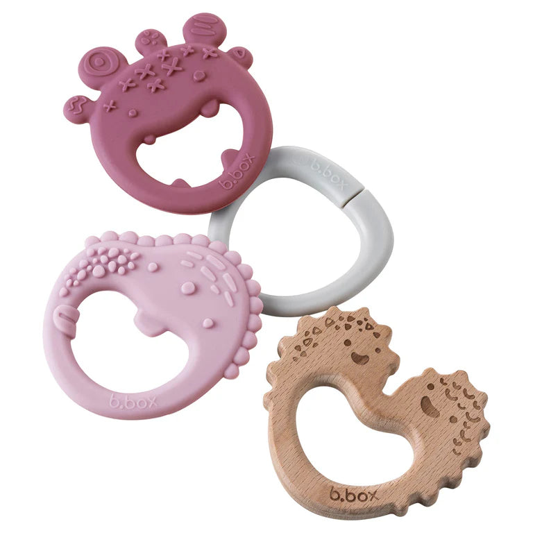 trio teether - blush