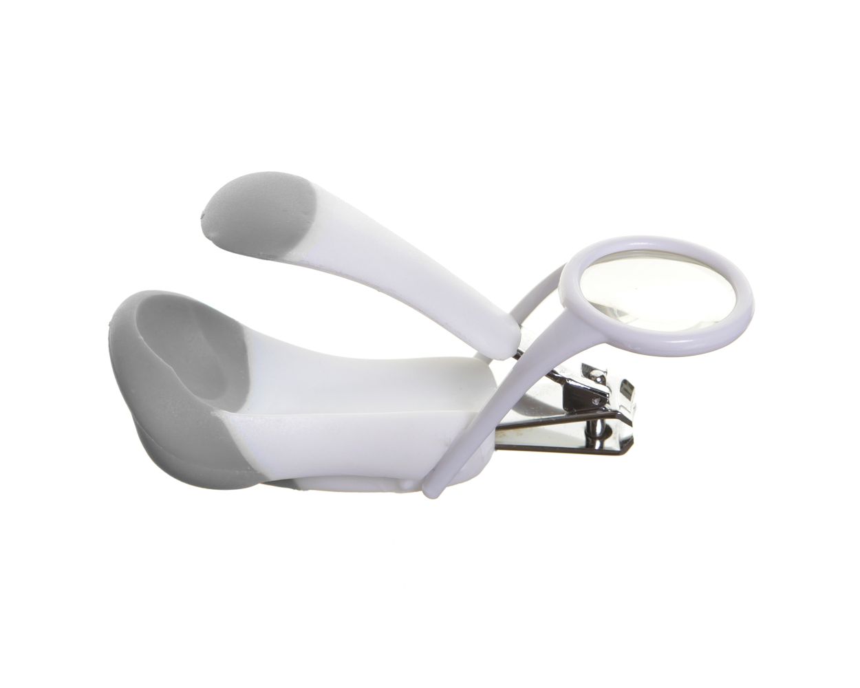 NAIL CLIPPERS WITH MAGNIFIER