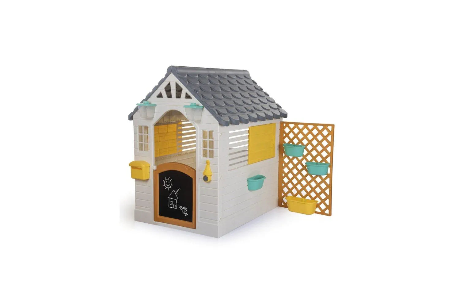 GARDEN PLAYHOUSE WITH FENCE